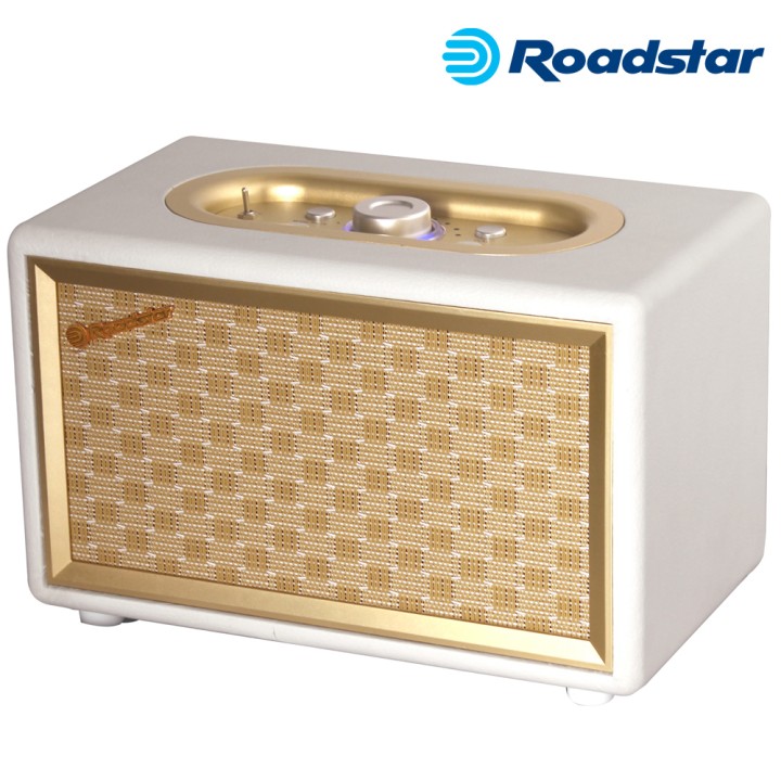 Vintage Ραδιόφωνο Retro Style Fm/Bluetooth/Aux-In Hra-310Bt Cream And Gold - Roadstar