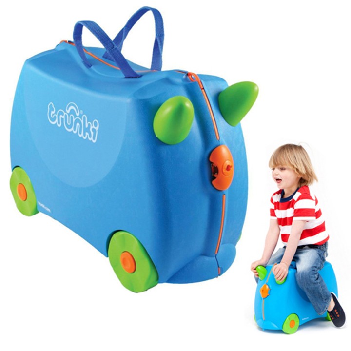 Παιδική Βαλίτσα Ταξιδίου Trunki Terrance Blue