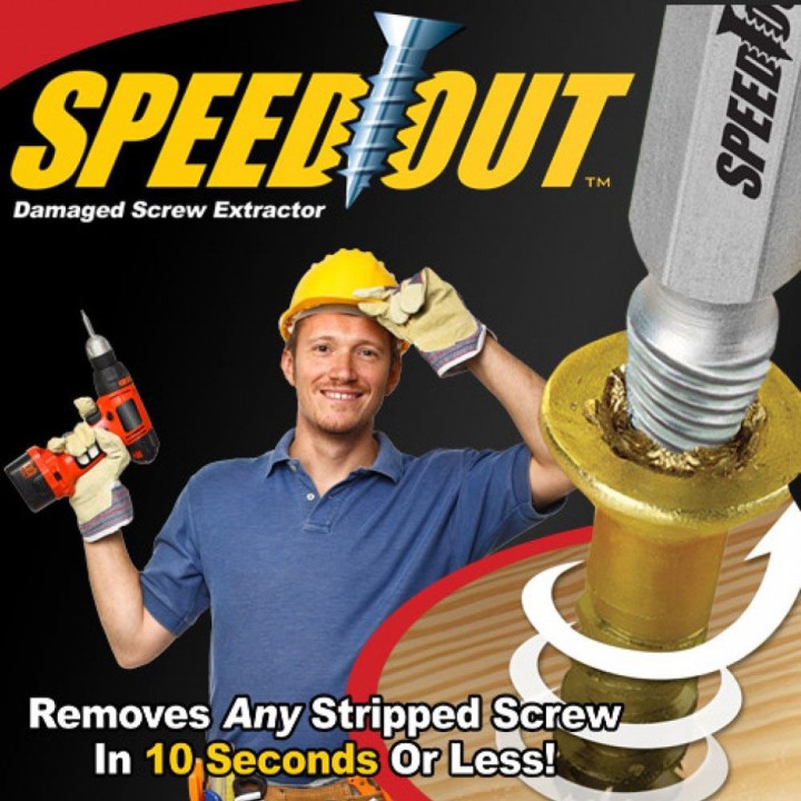 Σετ Εξολκέων Χαλασμένων Βιδών - Screw Remover Speed Out - 21626