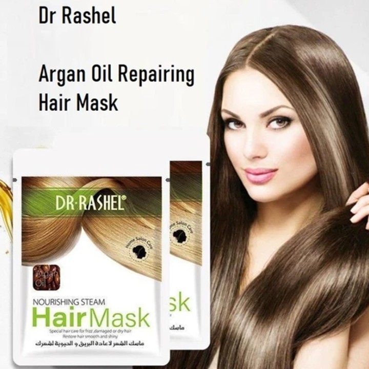 Argan Oil Μάσκα Μαλλιών Για Επανόρθωση - Argan Oil Repairing Hair Mask 40G - Dr Rashel