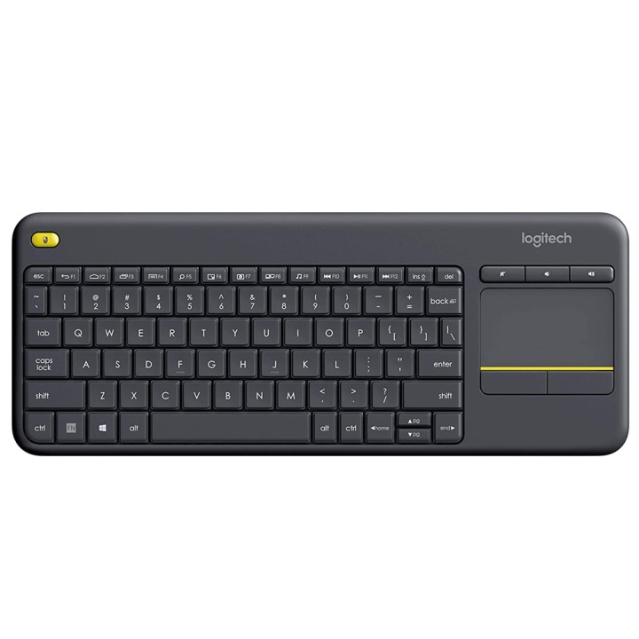 Logitech K400 Plus Wireless Touch Tv Keyboard With Easy Media Control And Built-In Touchpad