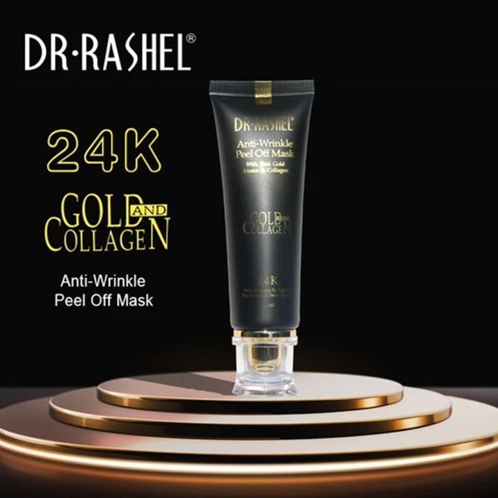24K Gold Collagen Peel-Off Mask 80Ml - Dr Rashel