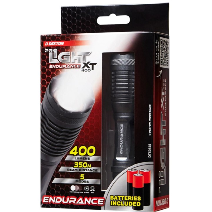 Dekton Xt400 Dt50545 Φακός Χειρός 400 Lumen
