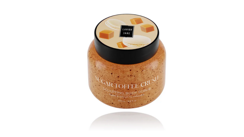 Lavish Care sugar toffee crush sculpting body scrub