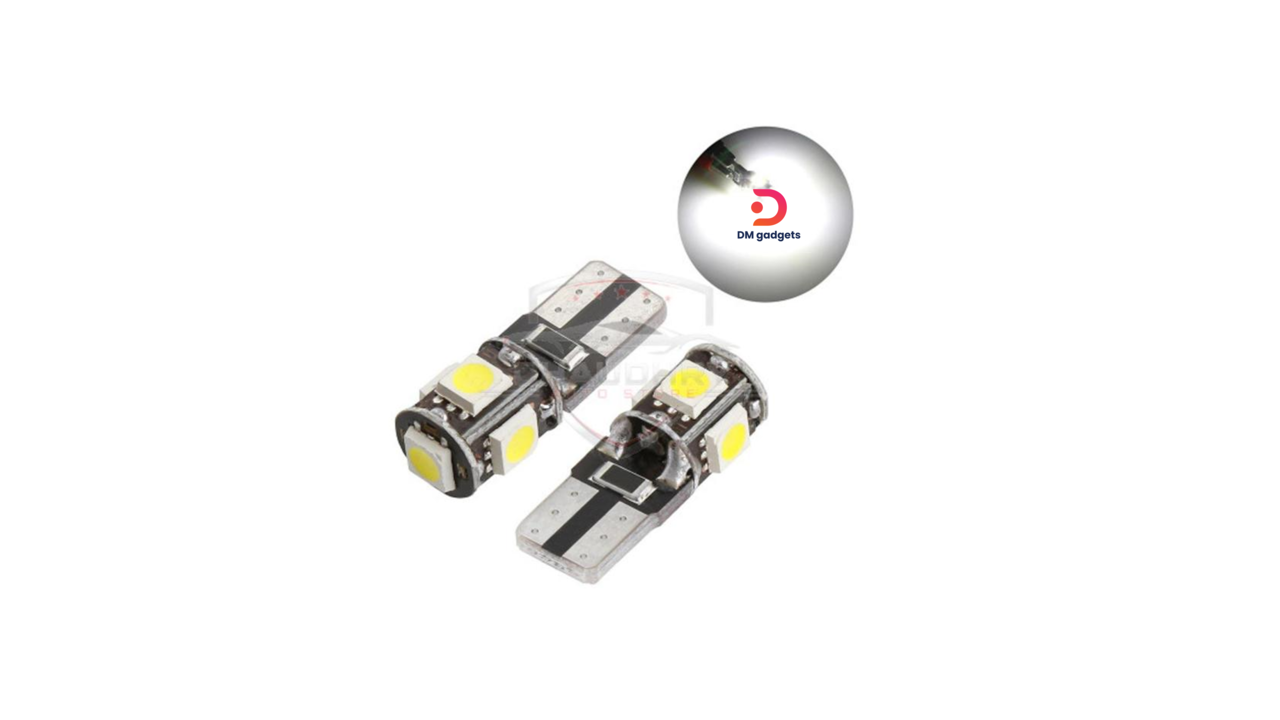 646E#CARFANS®Super Bright T10 LED Light Bulbs Pack includes 2 pcs of high-quality LED interior bulbs