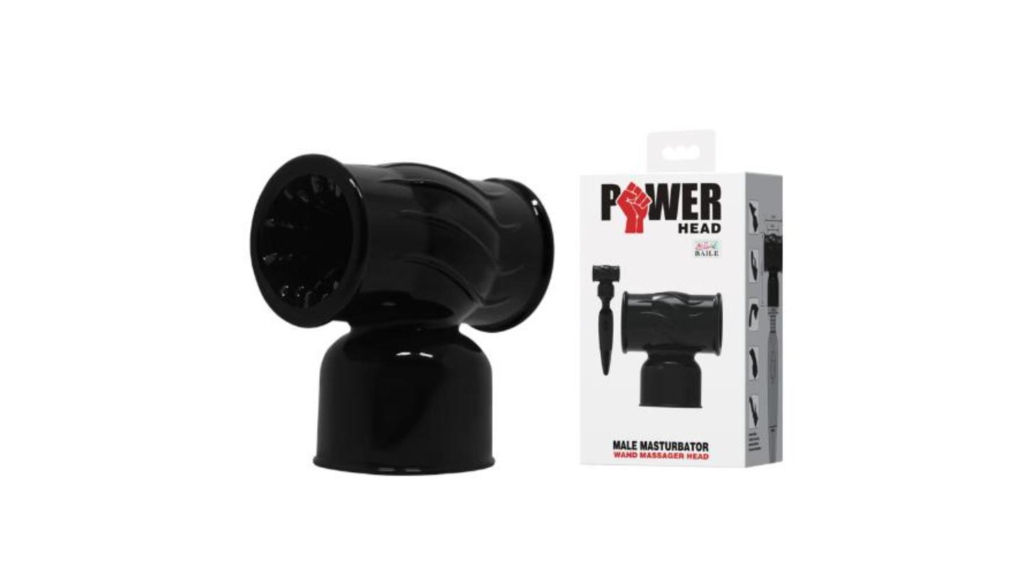 POWER HEAD MALE MASTURBATOR