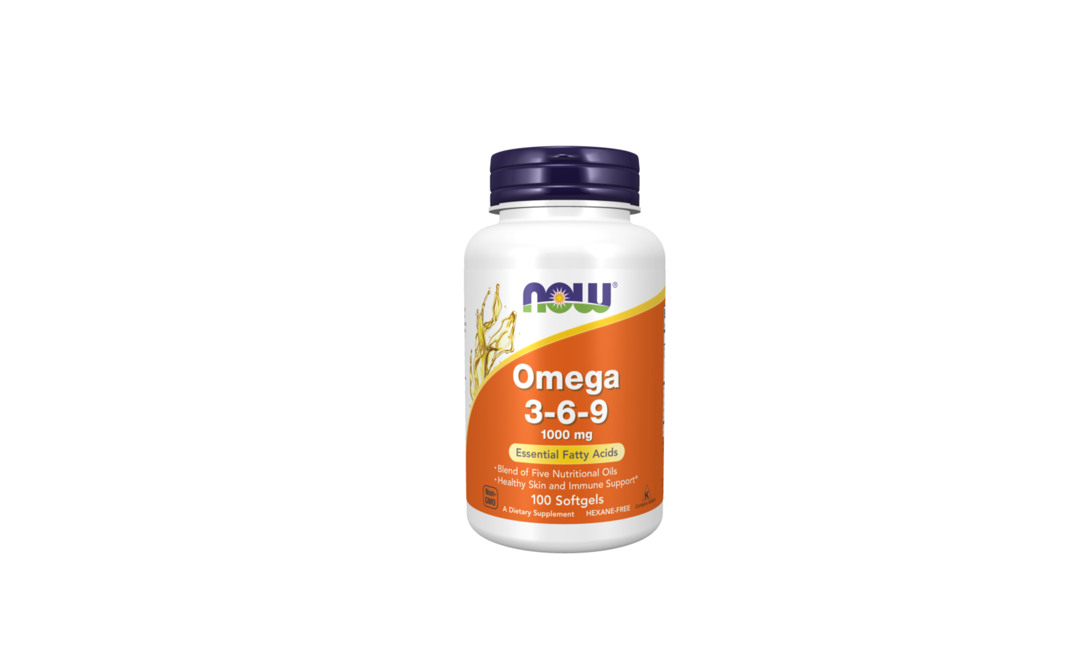Now Omega 3-6-9 1000mg, 100 Softgels