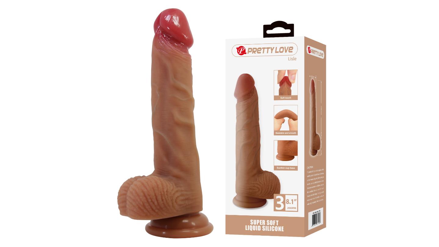 PRETTY LOVE #3 LISLE 8,1″ SILICONE