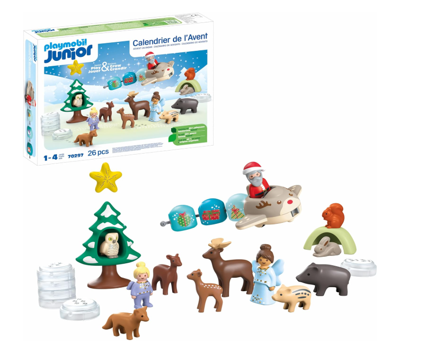 PLM JUNIOR XMAS ADVENT CALENDER 1-4 26PCS 70297
