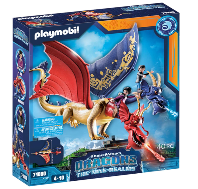 PLM DRAGONS 40PCS 4-10 71080