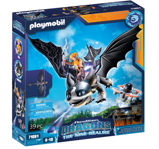 PLM DRAGONS 39PCS 4-10 71081
