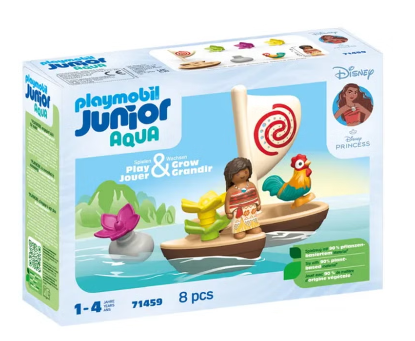 PLM JUNIOR DISNEY TO PLOIO THS MOANA 8PCS 1-4 71459