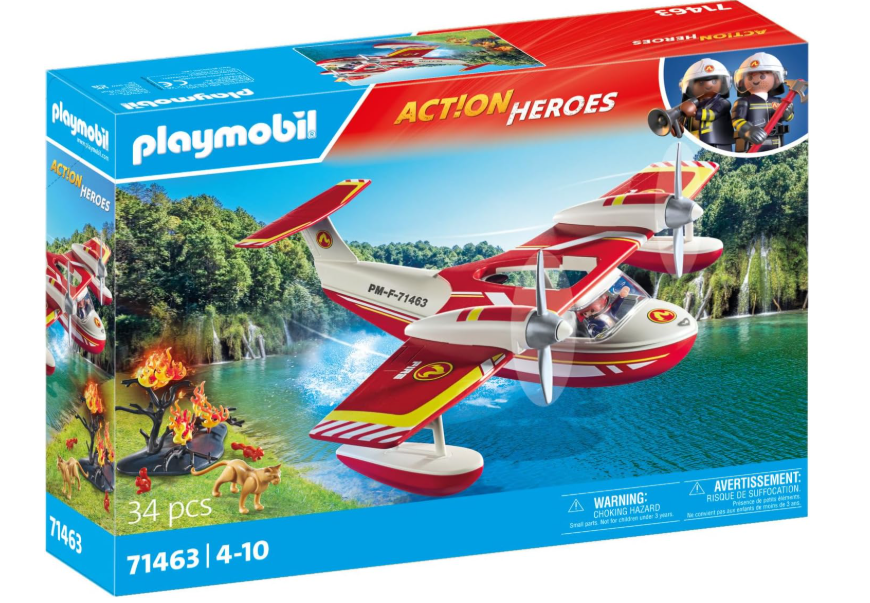 PLM ACTION HEROES PYROSVESTIKO YDROPLANO 34PCS 4-10 71463