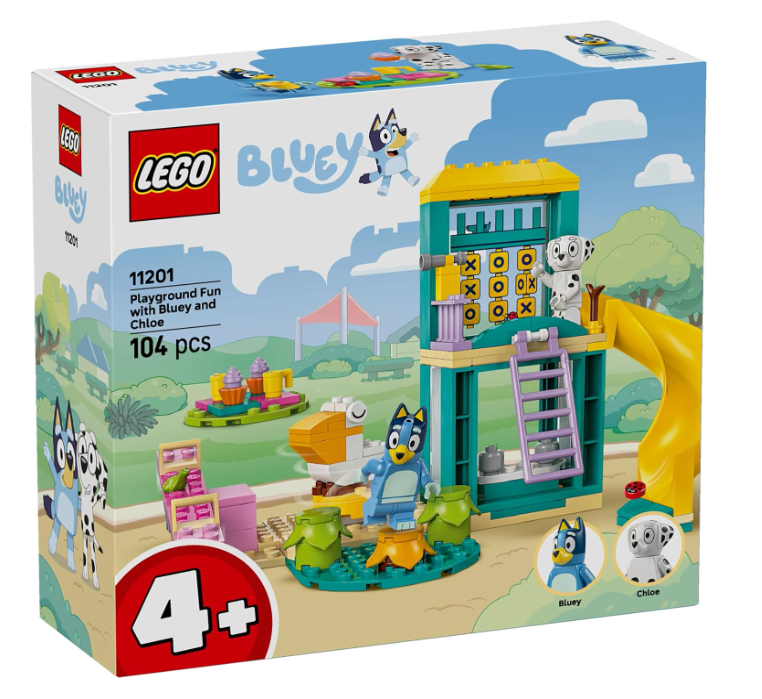 LEGO PLAYGROUND FUN WITH BLUEY 4+ 104PCS 11201