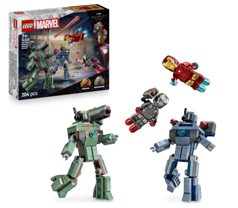 LEGO MARVEL IRON MAN 7+ 204PCS 76320