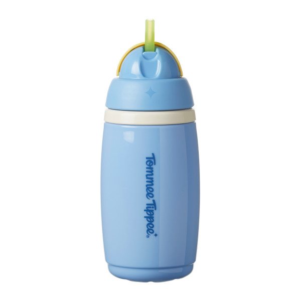 Tommee Tippee INSULATED ACTIVE STRAW 266ML 12M+ BOY