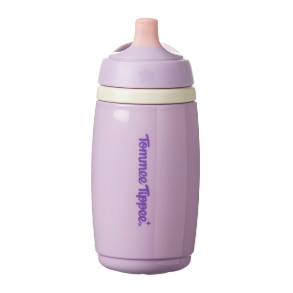 Tommee Tippee INSULATED ACTIVE SPOUT 266ML 12M+PURPLE