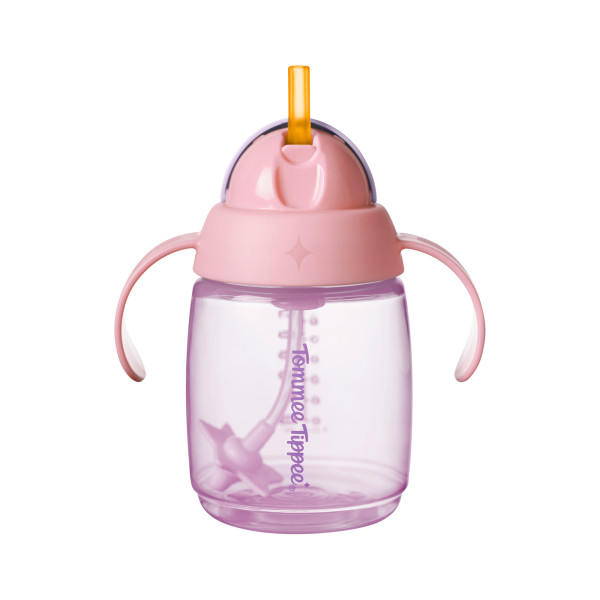 Tommee Tippee TRAINER STRAW  240 ML 6M+ PINK