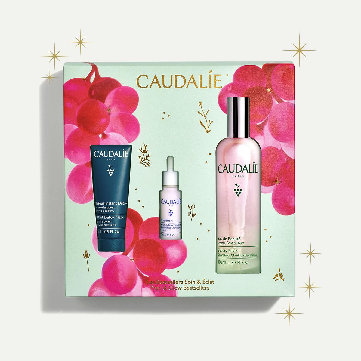 CAUDALIE Prep & Glow Bestsellers Trio