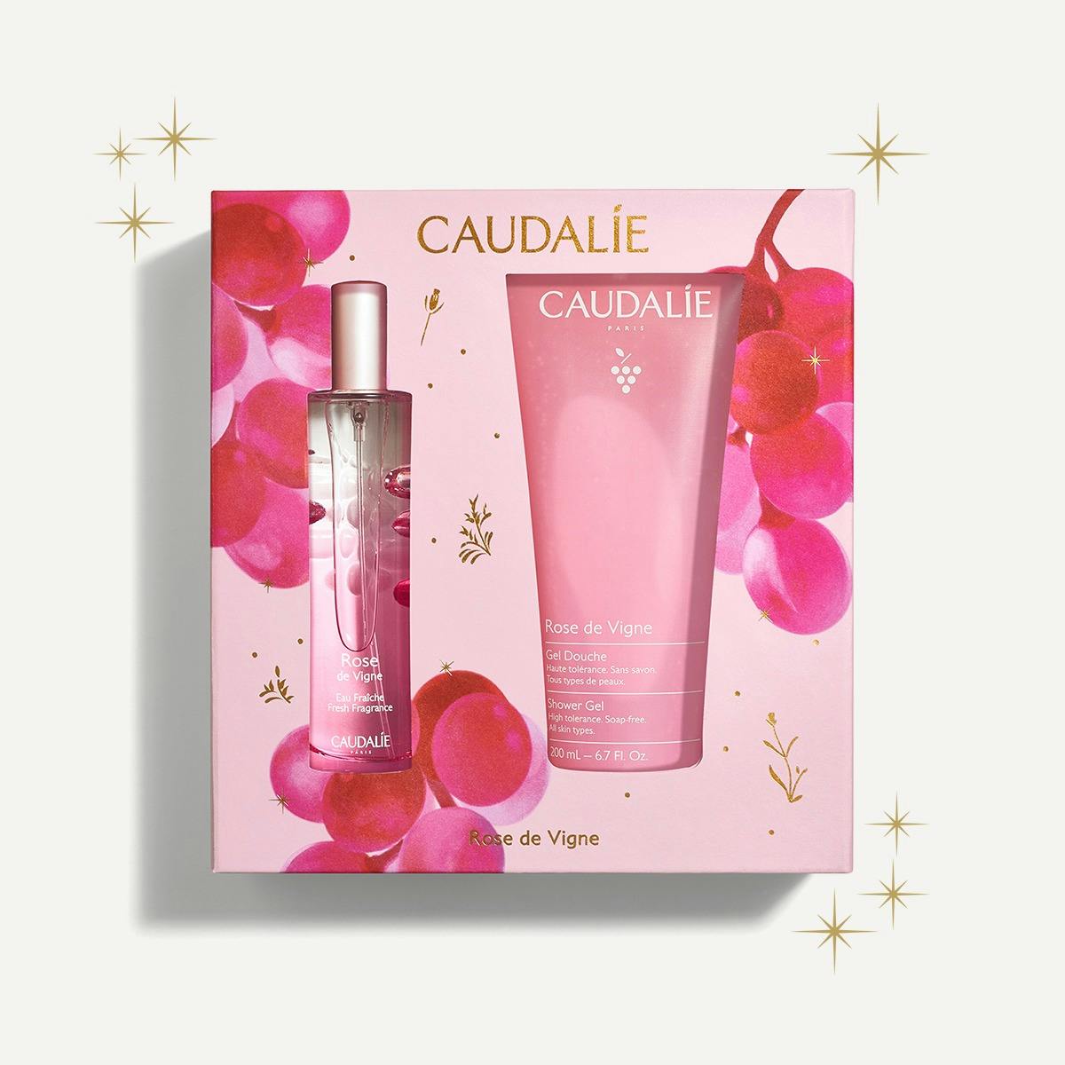 CAUDALIE Rose de Vigne Fresh Fragrance Gift Set