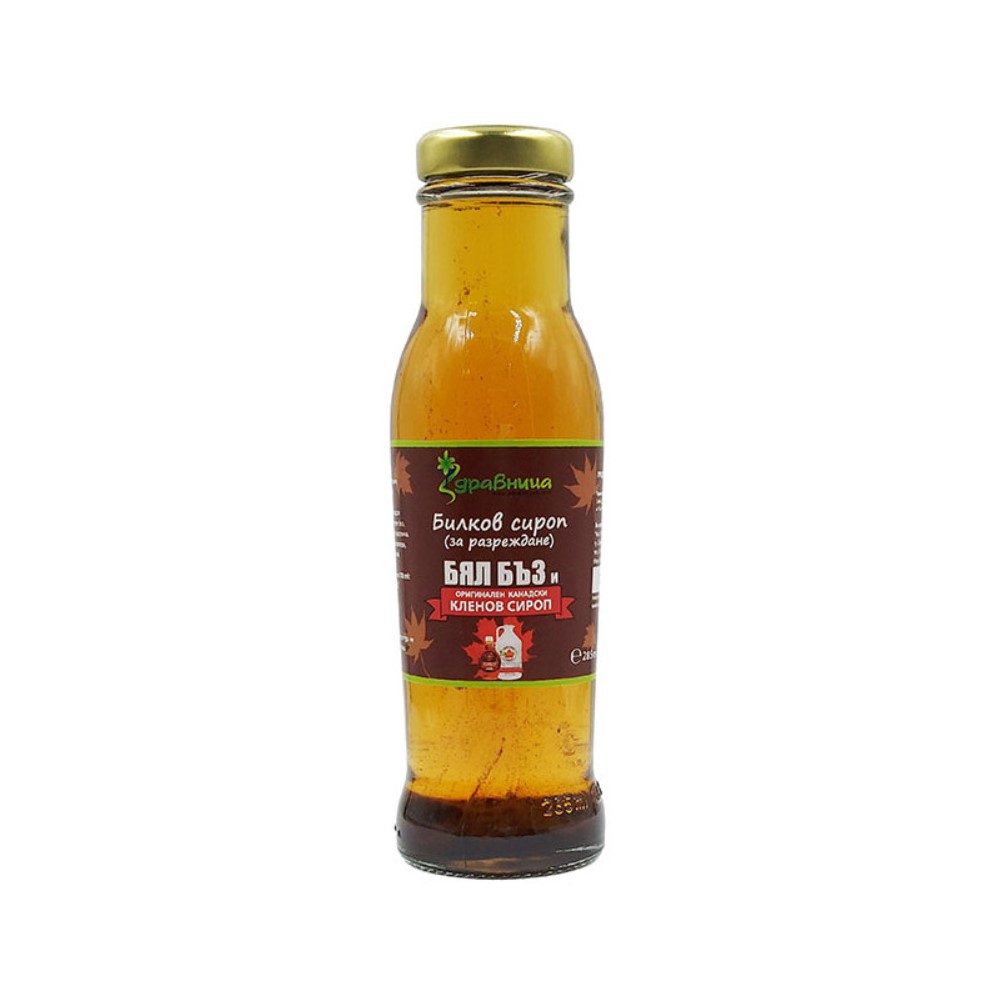 White Elderberry And Maple Syrup Concentrate, 285 ml, Zdravnitza