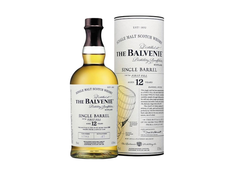 The Balvenie 12 YO Single Barrel First Fill 70cl, Scotland