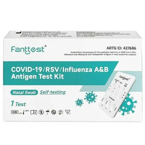 Combo Test Covid19 & Flu A/B (1Xpiece) Reagent, Test