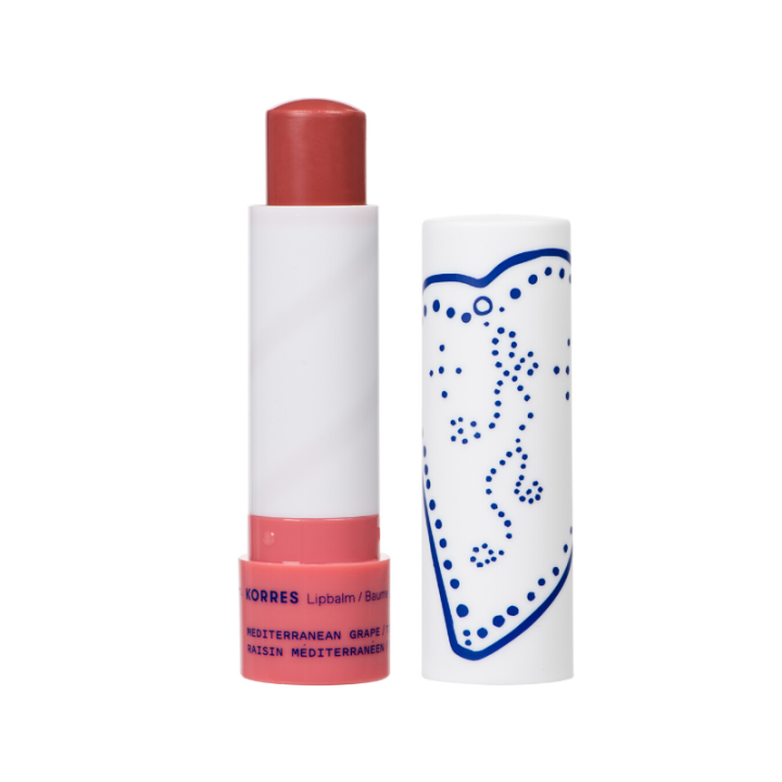 Korres Lip Balm Mediterranean Grape Tinted 4.5G