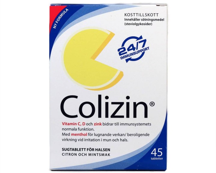 COLDIZIN Lemon & Minthol 30 Pastilles