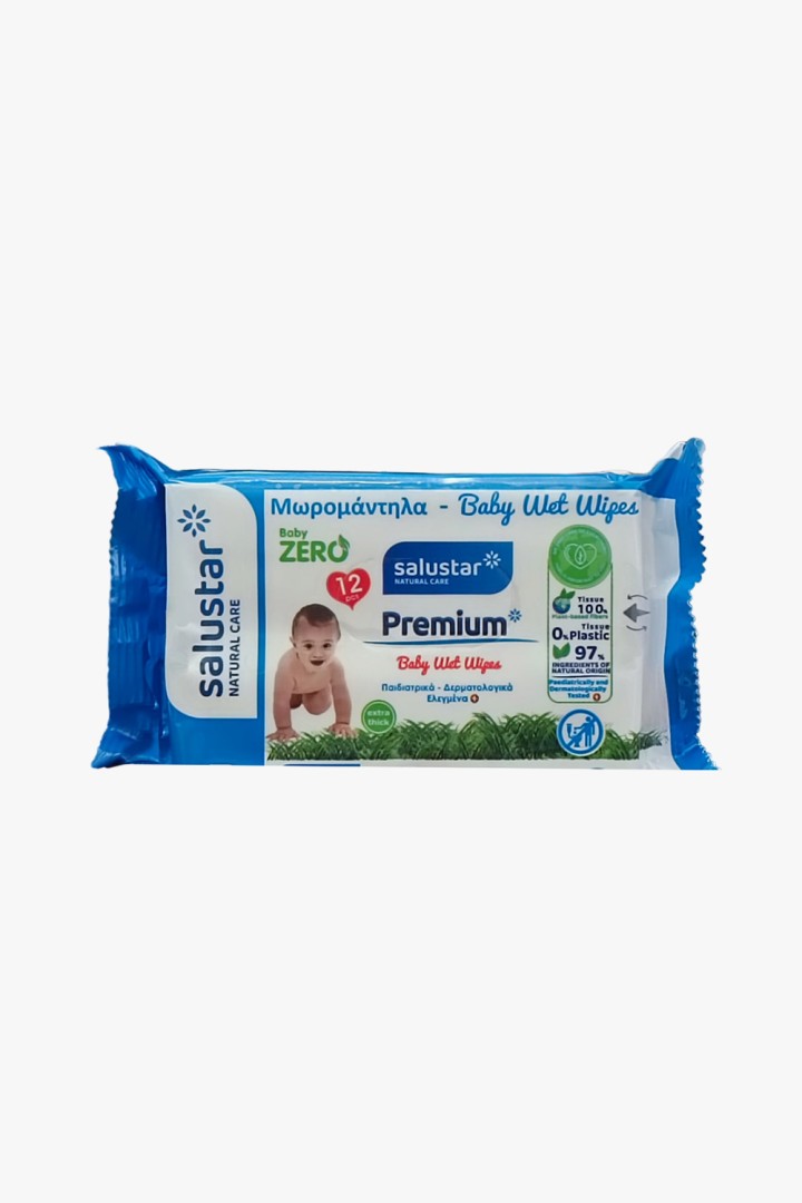 Salustar Baby Zero Bio Wet Wipes X12