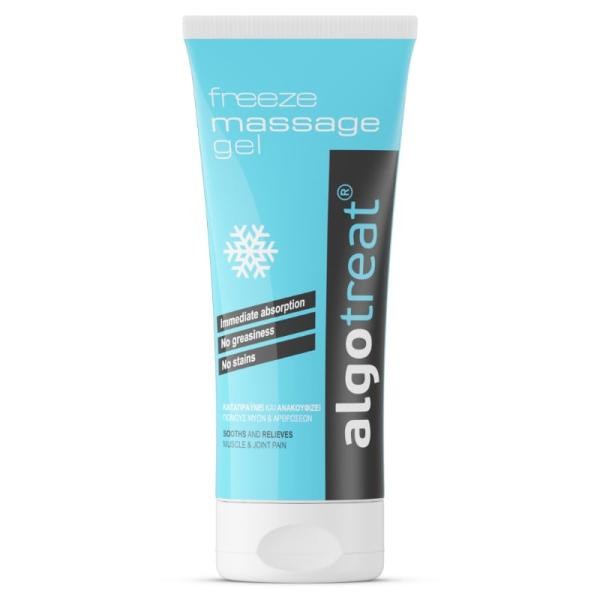 Algotreat Freeze Massage Gel, Soothing Cryotherapy Gel for Relief from Muscle Pain and Injuries 170ml