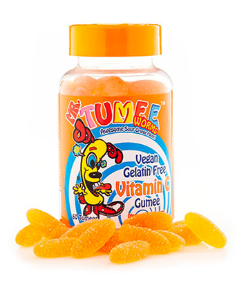 Mr Tumee Worms Vitamin C 60 gummies