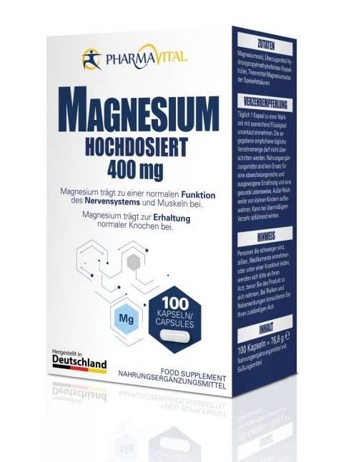Pharmavital Magnesium 400Mg 100Capsules