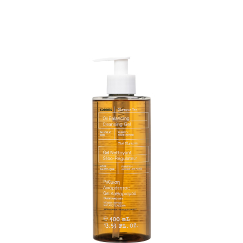 Korres Cleansing Gel With Olympus Tea For Oil Control 400Ml