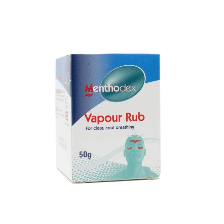 Menthodex Vapour Rub For Clear & Cool Breathing 50G
