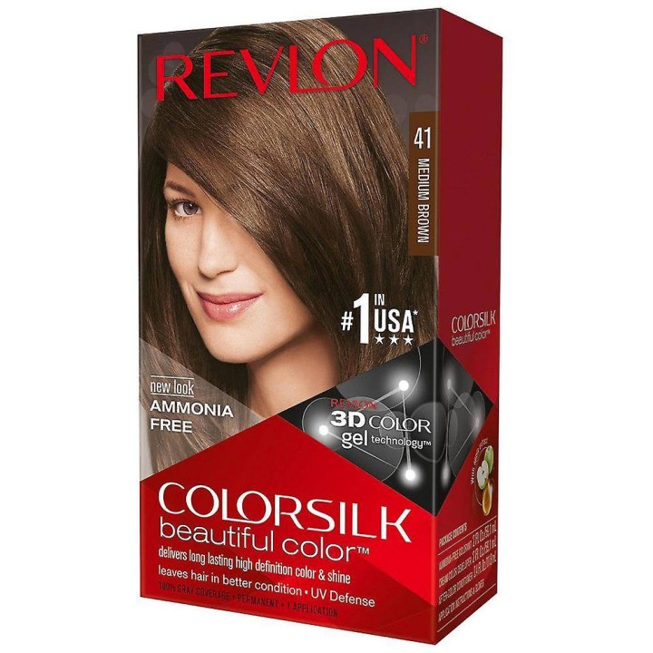 REVLON COLORSILK NO 41 MEDIUM BROWN
