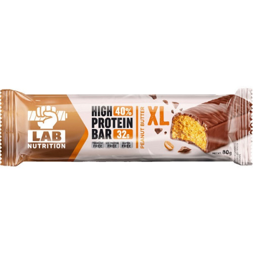 Lab Nutrition High Protein Bar Peanut Butter XL 80g – protein bar, peanut butter
