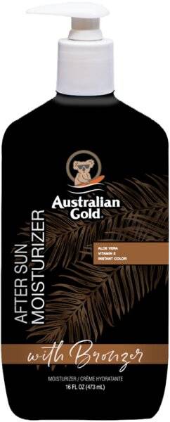 Australian Gold After Sun Moisturizer with Bronzer 473ml – after-sun lotion, soothing, 473ml