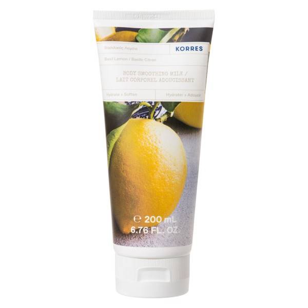 Korres Basil Lemon Body Care Smoothing Milk 200Ml