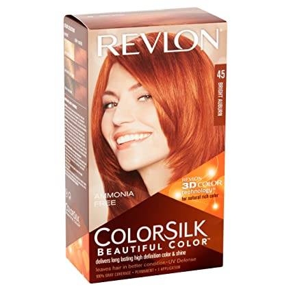 REVLON COLORSILK NO 45 BRIGHT AUBURN