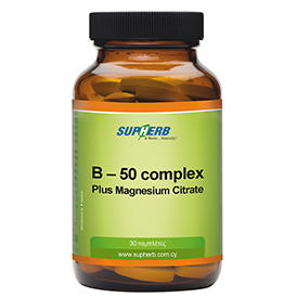 Supherb B-50 Complex With Magnesium 30S 1Pc