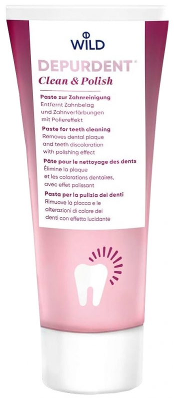 Wild Depurdent Clean & Polish Toothpaste 75ml