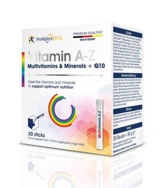 Pharmavital A-Z Multivitamins & Minerals 30 Sticks
