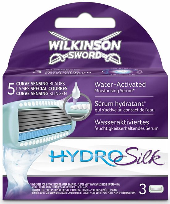 Wilkinson Sword Hydro Silk For Women 3 Stuks