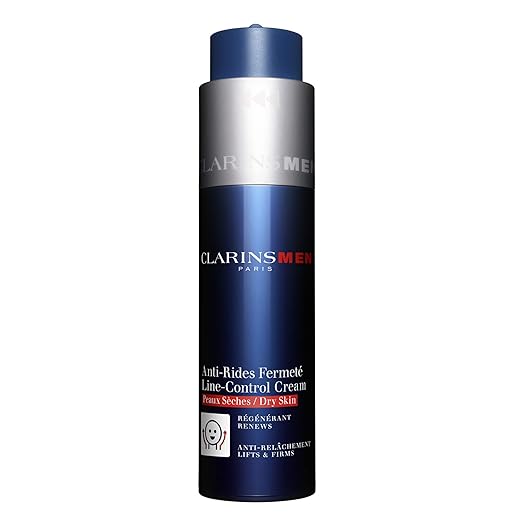 Clarinsmen Line Control Cream Care  Anti Aging Moisturizer For Men  Visibly Firms And Tightens Sagging Skin Around Chin 50Ml