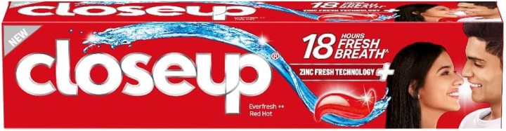 Closeup Toothpaste Red Hot 90G