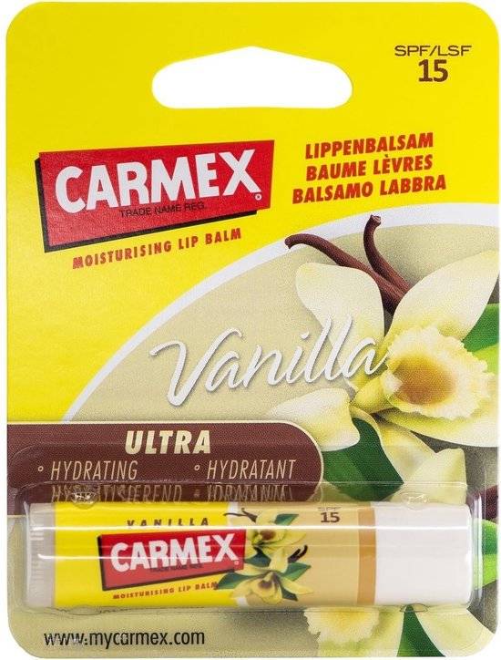 Carmex Lip Balm Vanilla Spf15 4.25g