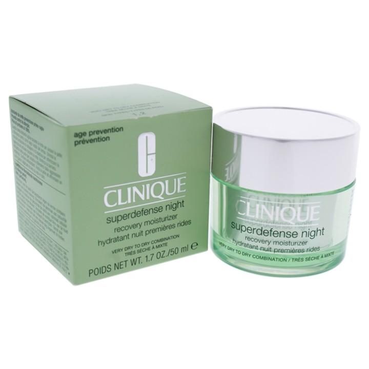 Clinique 3 Step Skin Care Introduction Kit Combination Oily Skin Type U Sc 4456 Superdefense Night Recovery Moisturizer 50Ml