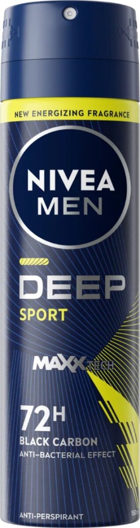 Nivea Men 93381 Deo Deep Sport Spray 150Ml