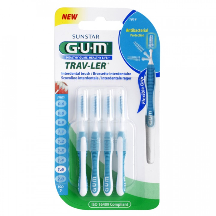 Gum 1614 Trav Ler Proxabrush 1.6Mm